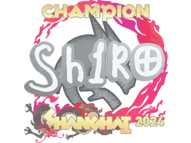 Sticker | sh1ro (Champion) | Shanghai 2024