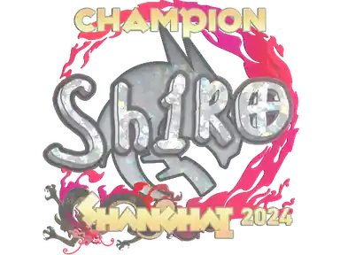 Sticker | sh1ro (Glitter, Champion) | Shanghai 2024