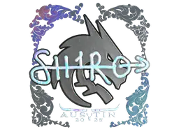 Sticker | sh1ro (Holo) | Austin 2025