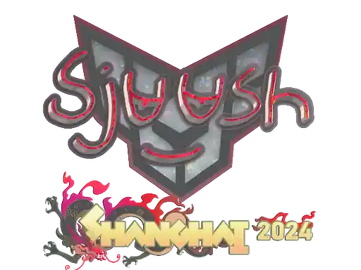 Sticker | sjuush (Glitter) | Shanghai 2024