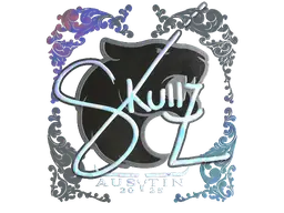 Sticker | skullz (Holo) | Austin 2025