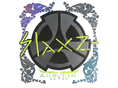 Sticker | slaxz- (Holo) | Austin 2025
