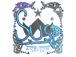 Sticker | susp (Holo) | Austin 2025