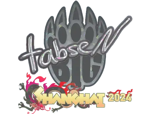 Sticker | tabseN (Glitter) | Shanghai 2024