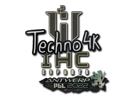 Sticker | Techno4K | Antwerp 2022