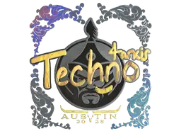 Sticker | Techno4K (Holo) | Austin 2025