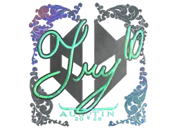 Sticker | TRY (Holo) | Austin 2025
