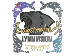 Sticker | westmelon (Holo) | Austin 2025