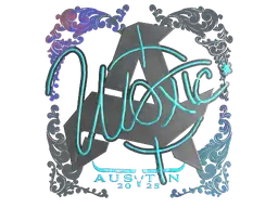 Sticker | woxic (Holo) | Austin 2025