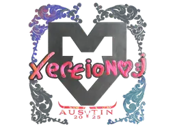 Sticker | xertioN (Holo) | Austin 2025