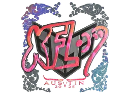 Sticker | xfl0ud (Holo) | Austin 2025