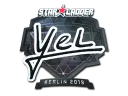 Sticker | yel (Foil) | Berlin 2019