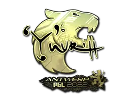 Sticker | yuurih (Gold) | Antwerp 2022