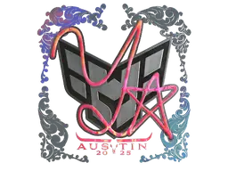 Sticker | yxngstxr (Holo) | Austin 2025