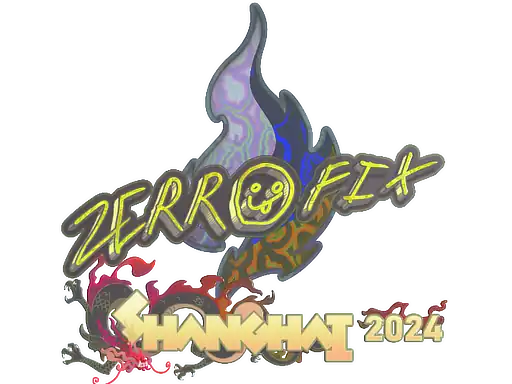 Sticker | zeRRoFIX (Holo) | Shanghai 2024