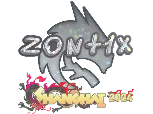 Sticker | zont1x (Glitter) | Shanghai 2024