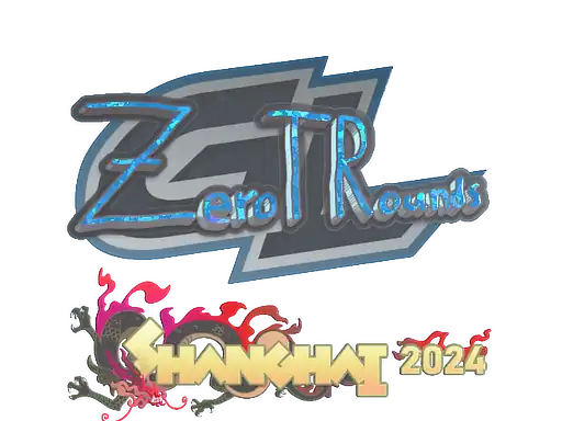Sticker | ztr (Glitter) | Shanghai 2024