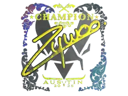 Sticker | ZywOo (Holo, Champion) | Austin 2025