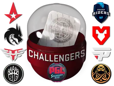 Stockholm 2021 Challengers Sticker Capsule